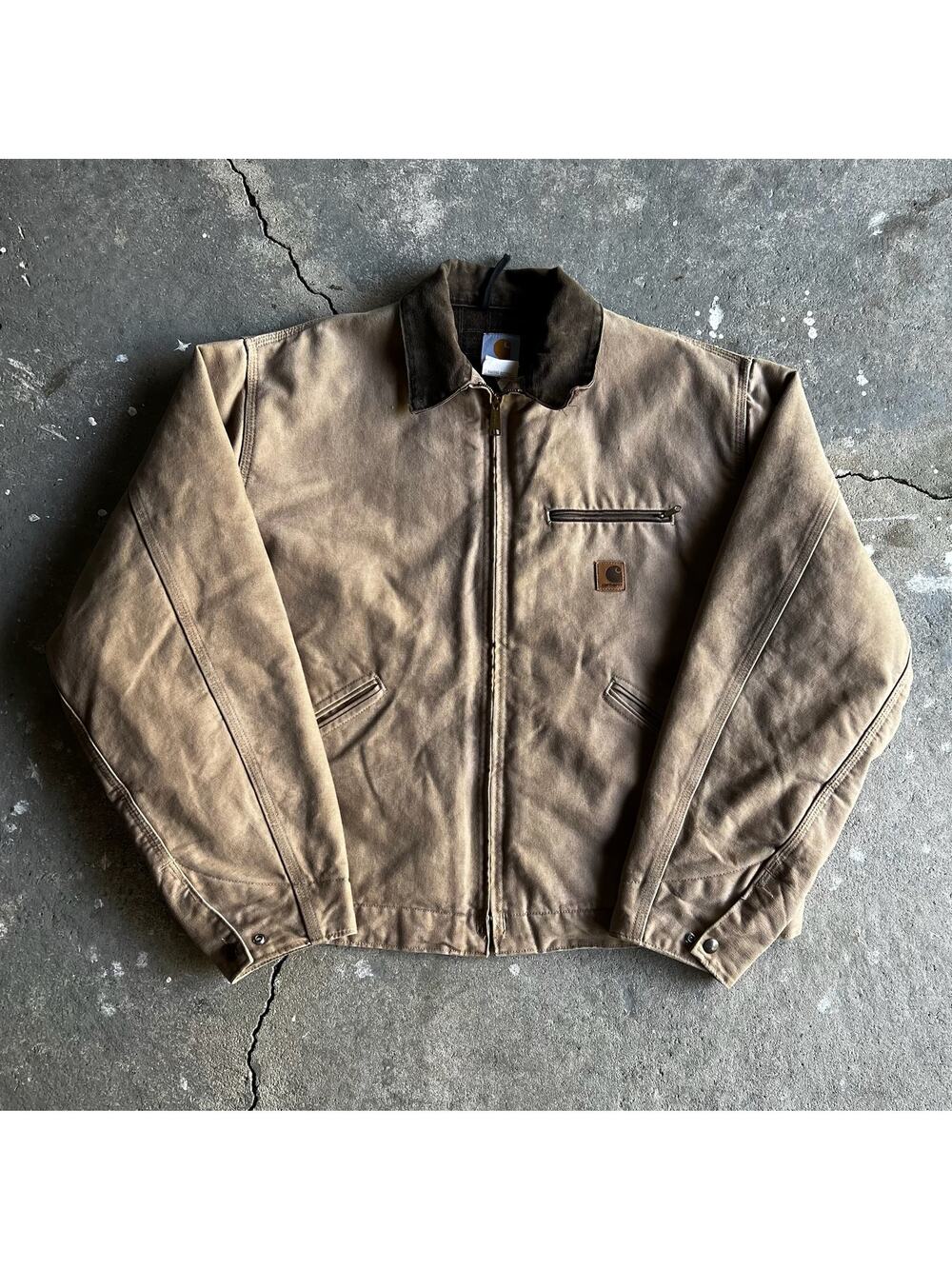 Carhartt J97 SDL brown detroit work wear jacket - Picture 1 of 11